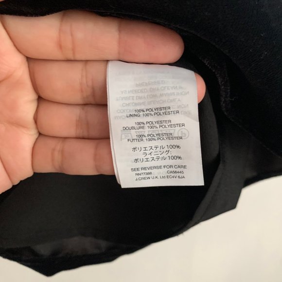 J.Crew Velvet Peplum Tank Top - Picture 3 of 12